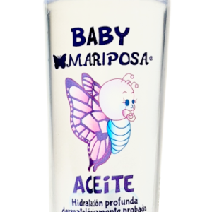 Aceite para bebes mariposa dermatologicamente testeado
