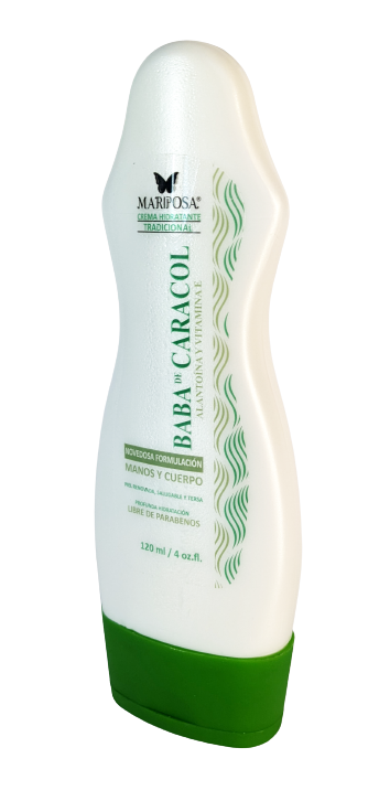 Crema mariposa con extracto de baba de caracol excelente para tu piel combate signos de la vejez