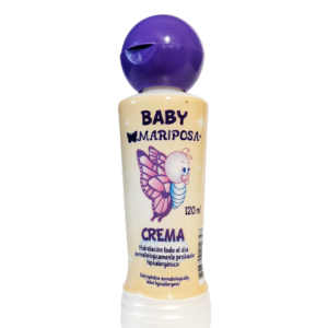 Crema para bebes Mariposa dermatologicamente testeado hipoalergenico