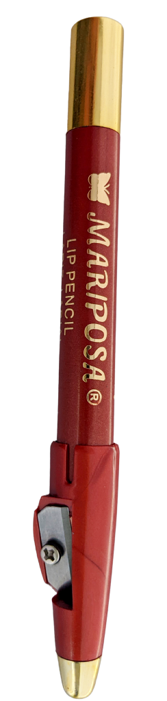Lapiz labial Mariposa con tajalapiz Oro_viejo