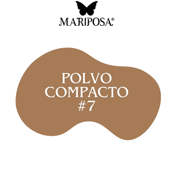 Polvo compacto Mariposa #7 Para rostro con 4 beneficios en 1 - Image 8